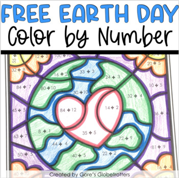 Preview of Earth Day Math Freebie