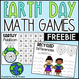 Earth Day Math Games Freebie