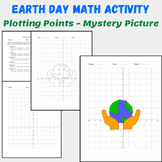 Earth Day Math Geometry Activities - Plotting Points On th
