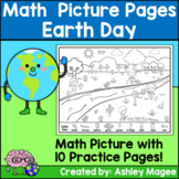 Earth Day Math Picture Pages: Addition, Subtraction, Graph