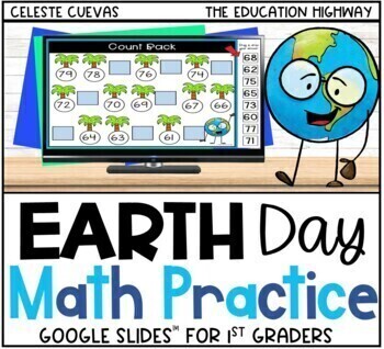 Preview of Earth Day Math Practice