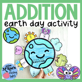 Earth Day Math | Spring Addition Craft Activity | Earth Da