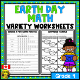 Earth Day Math Worksheets | Numbers to 10 000