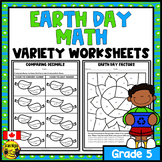 Earth Day Math Worksheets | Numbers to 1 000 000