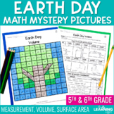 Earth Day Math Activities Mystery Picture Worksheets | Mea