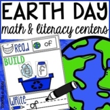 Earth Day Math and Literacy Centers for Preschool, Pre-K, and Kindergarten