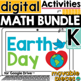 Earth Day Math for Google Slides ™ for Kindergarten  DISTA