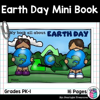 Preview of Earth Day Mini Book for Early Readers