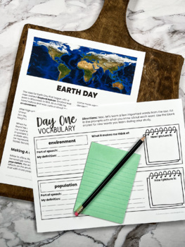 Earth Day Activities | Earth Day Reading and Writing | Third, Fourth, Fifth