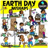 Earth Day Mishaps Clip Art Set {Educlips Clipart}