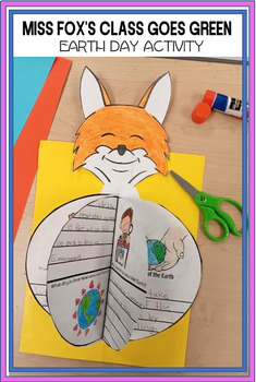 Preview of Earth Day | Miss Fox's Class Goes Green | Back to School | Reading Comprehension