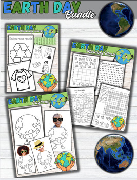 Preview of Earth Day Morning Work | Early Finisher Activities | Craftivity