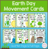 Earth Day Movement Cards