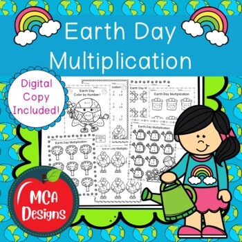 Preview of Earth Day Multiplication