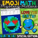 Earth Day Multiplication | Earth Day Color by Number