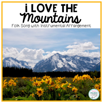 Preview of Earth Day Music, I Love the Mountains, Folk Song with Rhythmic Instruments