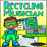 Earth Day Musical Activities - Reduce, Reuse, Recycle - Di