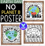 Earth Day No Planet B Posters Environment Classroom Decor 