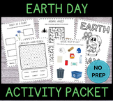 Earth Day No Prep Activities for Kindergarten: Word Search