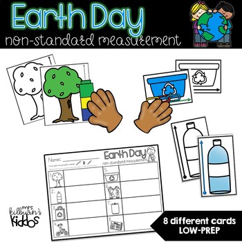 Preview of Earth Day Non-Standard Measurement