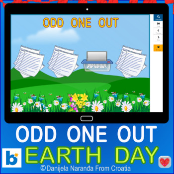 Preview of Earth Day Odd One Out Games Boom ™ Cards