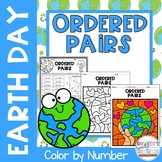 Earth Day Ordered Pairs Color by Number 