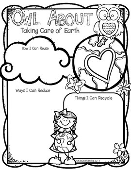 caring for the environment worksheet
