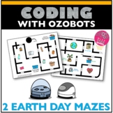 Earth Day Ozobot Spring Maze April Coding Activities for R