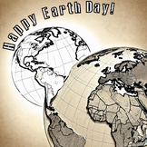 Earth Day PDFs for poster printing and coloring 3 sizes 14