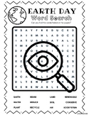 Earth Day Packet- Color Sheet - Word Search- Earth Day Doodle