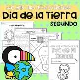 Earth Day Packet in Spanish | Hojas de actividades del Dia