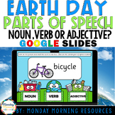 Earth Day Parts of Speech - Noun, Verb or Adjective Gramma