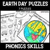 Earth Day Phonics Puzzles