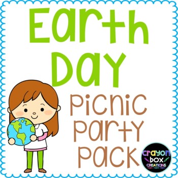 Preview of Earth Day Picnic Party Pack