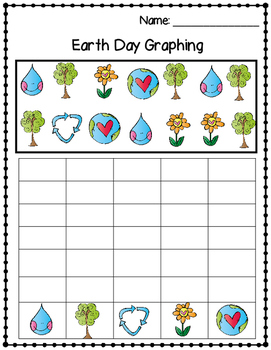 Earth Day: Picture Count and Graph Worksheet by Lauren ...