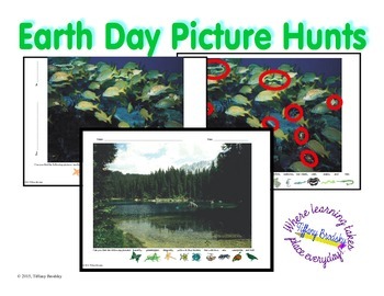 Preview of Earth Day Picture Hunts (or Searches)