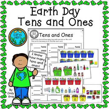 Preview of Earth Day Place Value ~ Tens and Ones ~ Numbers to 100