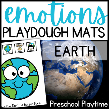 Earth Day Playdough Mat - Little Bins for Little Hands