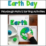 Earth Day Playdough Mats and Sorting Activities