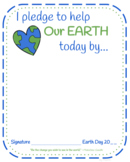 Earth Day Pledge FREE