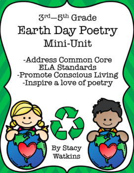 Preview of Earth Day Poetry Mini-Unit - 3rd, 4th, 5th