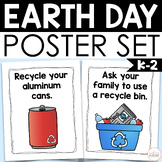 Earth Day Posters - Environmental Posters for K-2 Classroo