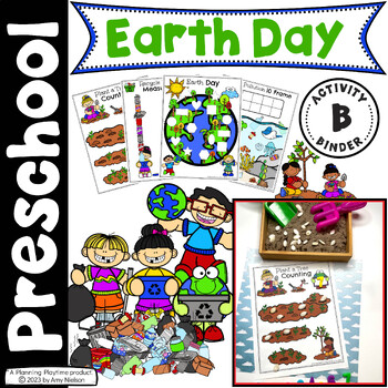 Preview of Earth Day Preschool