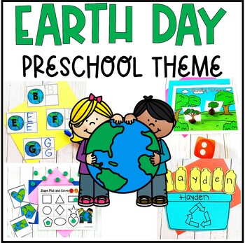 Preview of Earth Day Preschool Theme