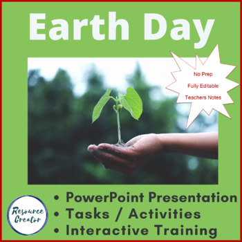 Earth Day Presentation for Workplace, ESL and Classrooms | TpT