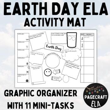 Preview of Earth Day Printable Activity Mat | Middle and High School