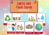 Earth Day Printable Flash Cards 34 Matching Kids Card Printable