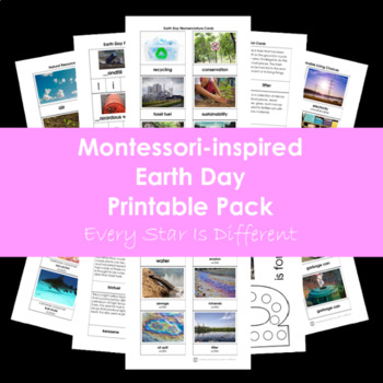 Preview of Earth Day Printable Pack