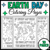 Earth Day Quotes Coloring Pages | Earth Day Coloring Sheets.