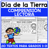 Earth Day READING COMPREHENSION in Spanish | El Día de la 
